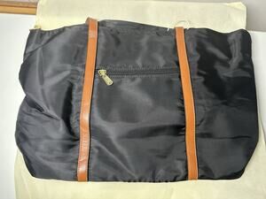 YALUXE WOMEN'S OXFORD LARGE CAPACITY WORK NYLON TOTE SHOULDER BAG,BLACK,NEW
